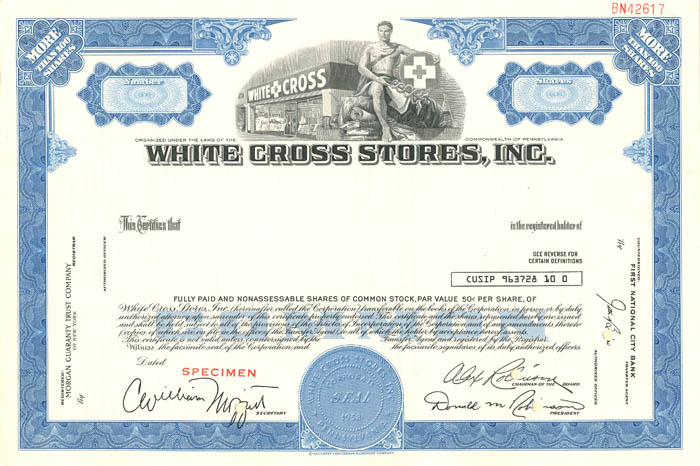 White Cross Stores, Inc.